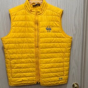 Under Armour Vibrant Yellow Quilted Vest